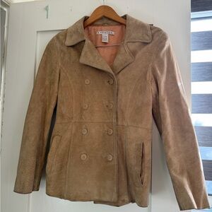 Rubbish Tan Suede Women's Jacket